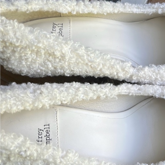 Jeffrey Campbell White Textured Heels - Picture 3 of 6